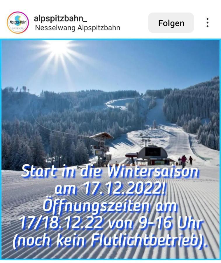 Ferienwohnung Bergliebe 네쎌방 외부 사진